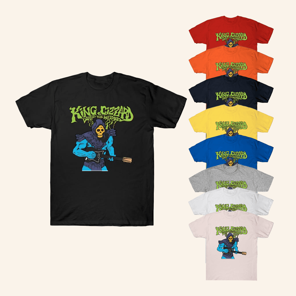 King Gizzard Merch King Gizz T-Shirt Best Gifts For Husband King Gizzard Merch King Gizz T-Shirt Best Gifts For Husband