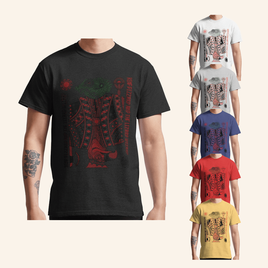 King Gizzard Merch King Gizz T-Shirt Gift Ideas For Fans King Gizzard Merch King Gizz T-Shirt Gift Ideas For Fans