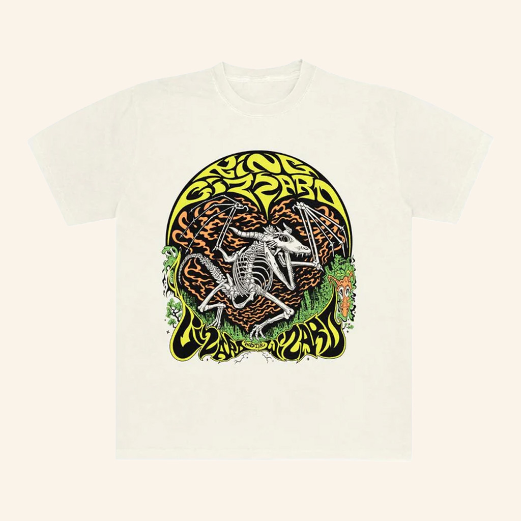 King Gizzard Merch King Gizzard And The Lizard Wizard Dragon T-Shirt Gifts For Husband