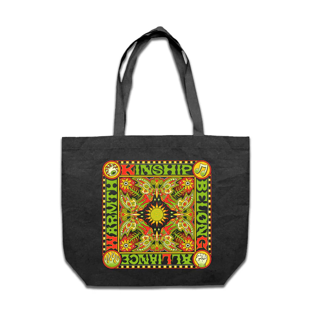 King Gizzard Merch King Gizzard And The Lizard Wizard KGLW Kinship Charity Tote Bag Fans Gifts