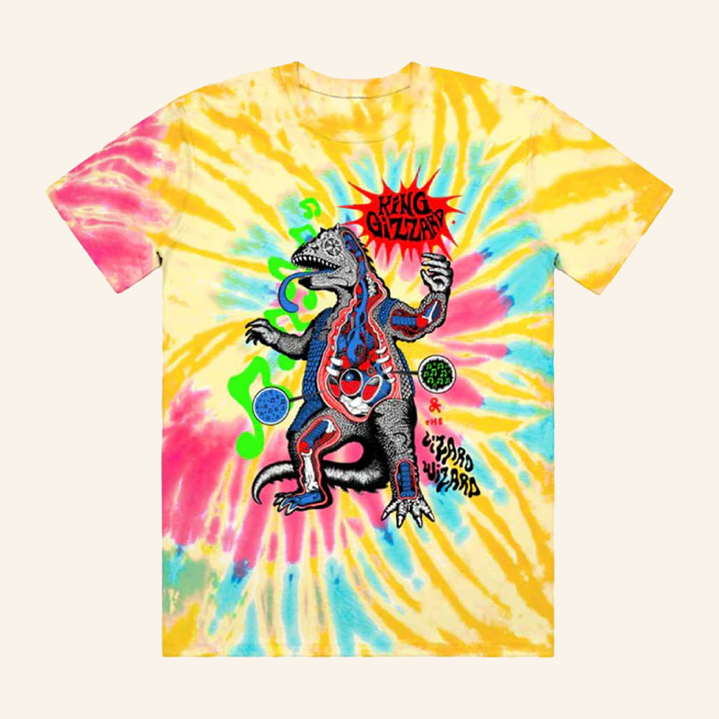 King Gizzard Merch King Gizzard And The Lizard Wizard Lizard Anatomy Tie Dye T-Shirt Gifts King Gizzard Merch King Gizzard And The Lizard Wizard Lizard Anatomy Tie Dye T-Shirt Gifts