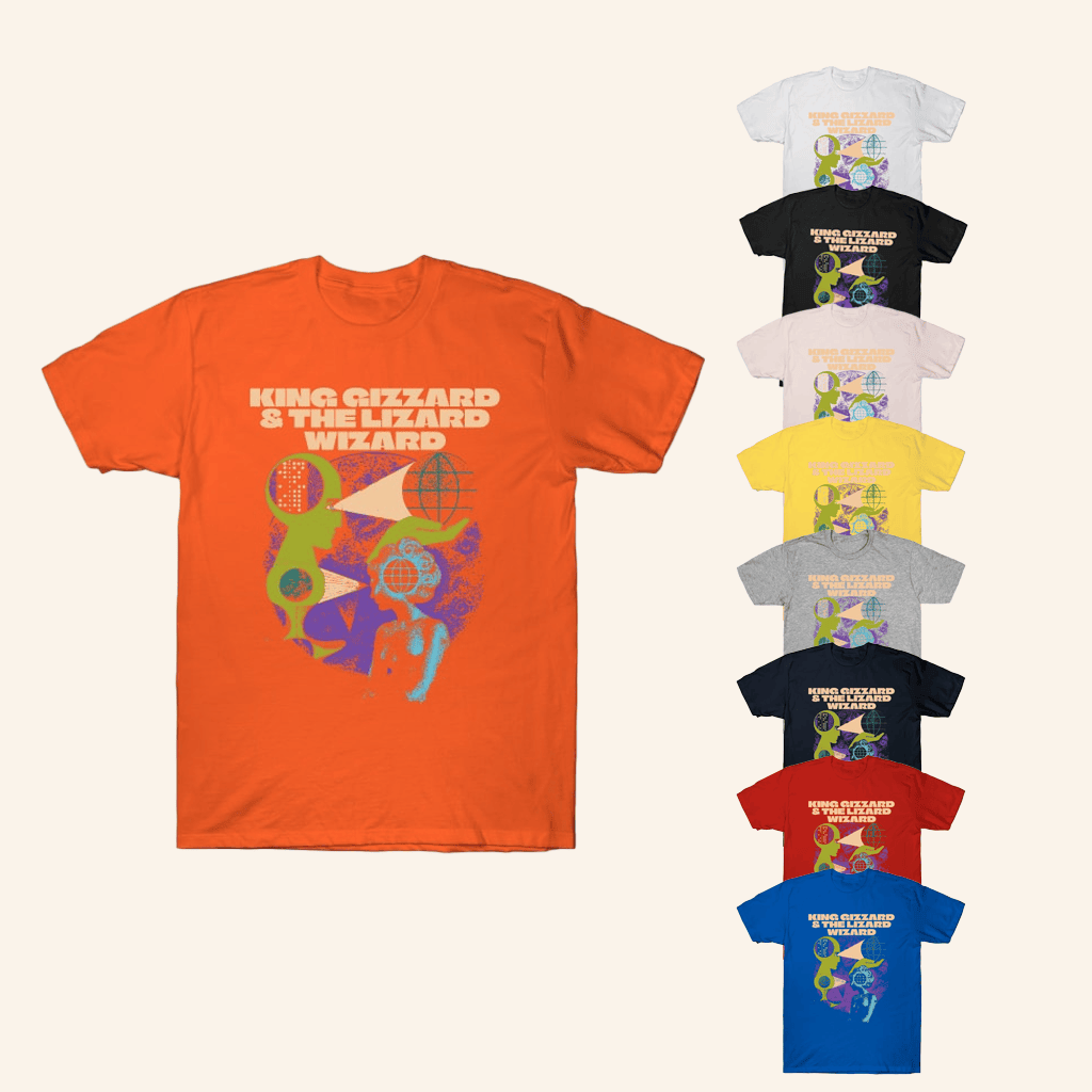 King Gizzard Merch King Gizzard And The Lizard Wizard Psychedelic Fan T-Shirt Friends Gifts King Gizzard Merch King Gizzard And The Lizard Wizard Psychedelic Fan T-Shirt Friends Gifts
