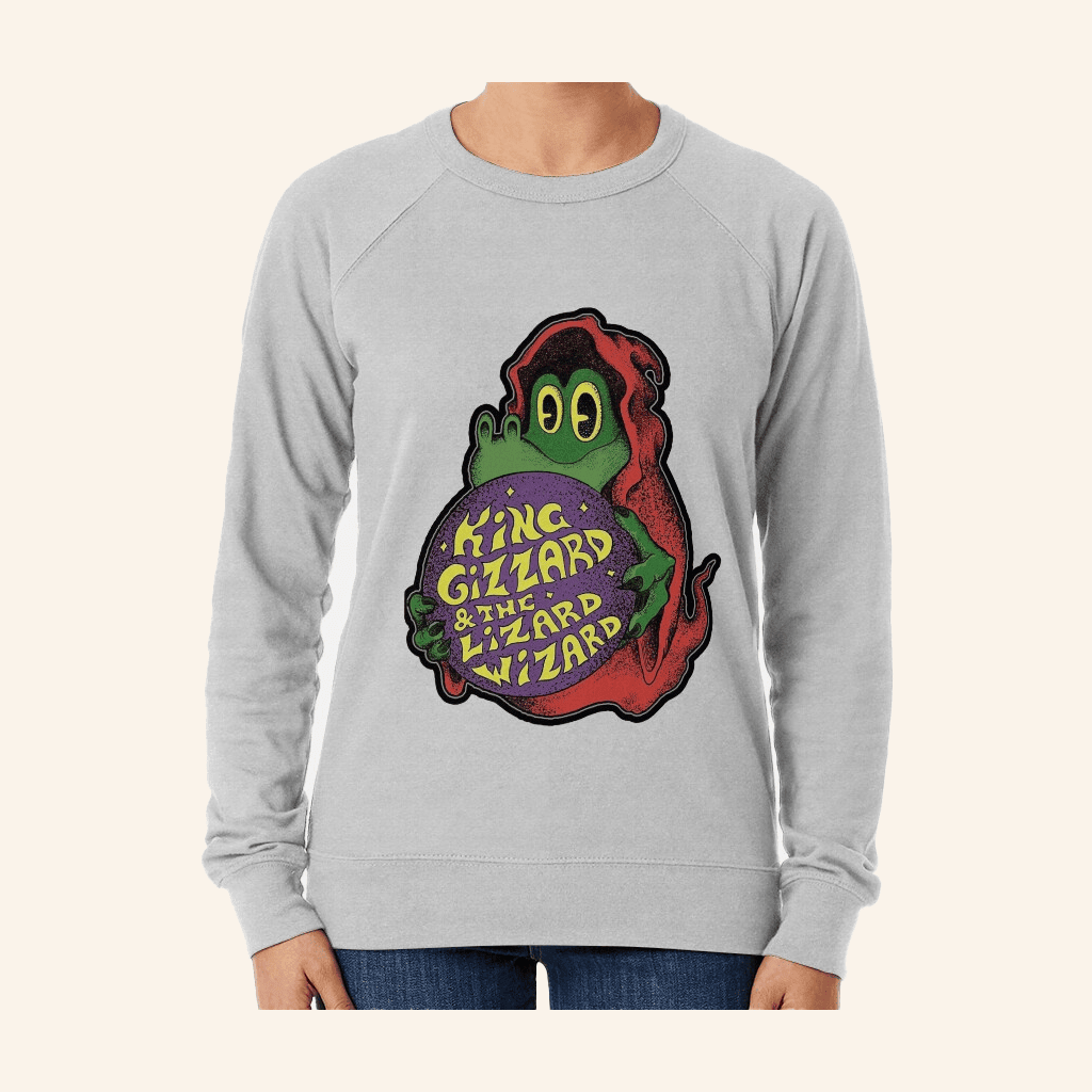 King Gizzard Merch King Gizzard And The Lizard Wizard Sweatshirt Gifts For Husband King Gizzard Merch King Gizzard And The Lizard Wizard Sweatshirt Gifts For Husband