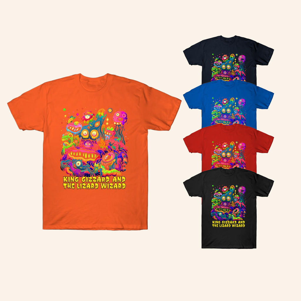 King Gizzard Merch King Gizzard And The Lizard Wizard T-Shirt Best Gifts For Fans King Gizzard Merch King Gizzard And The Lizard Wizard T-Shirt Best Gifts For Fans