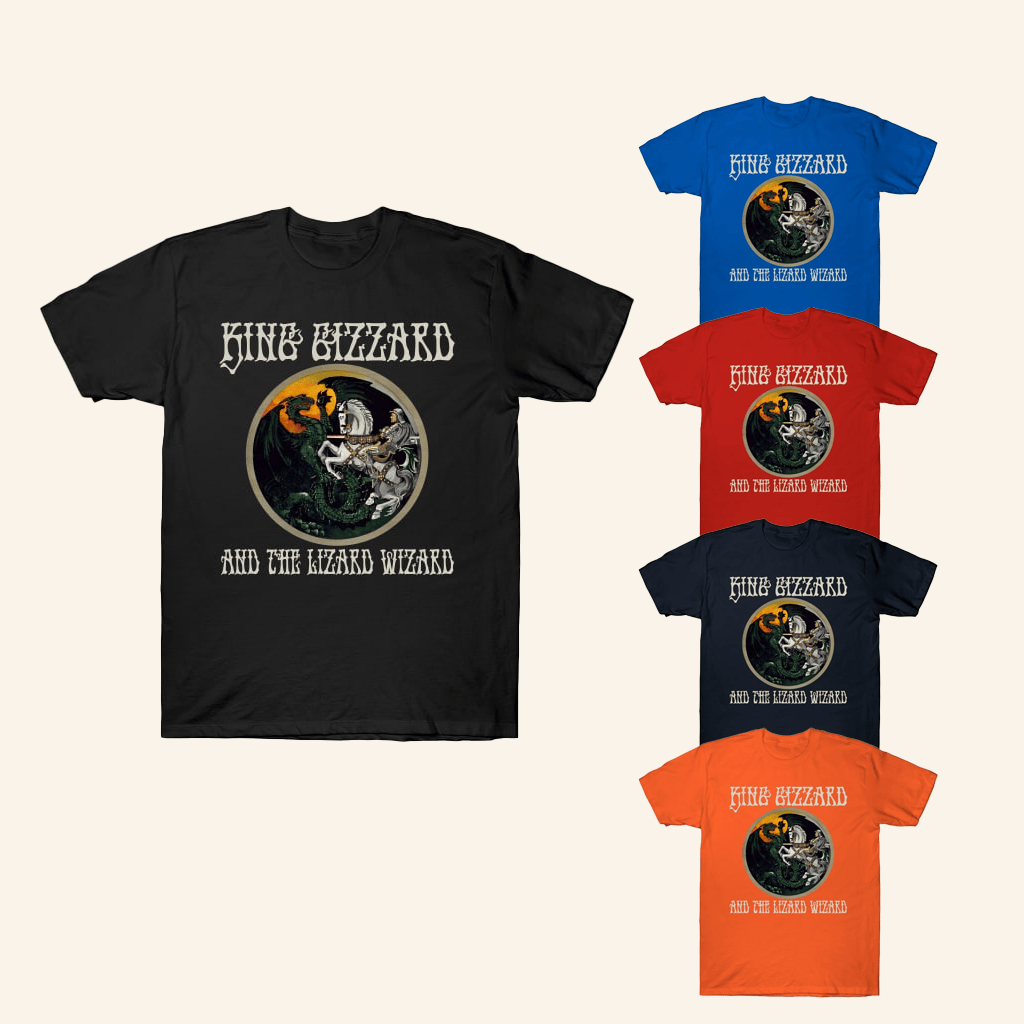 King Gizzard Merch King Gizzard And The Lizard Wizard T-Shirt Gifts For Friends King Gizzard Merch King Gizzard And The Lizard Wizard T-Shirt Gifts For Friends