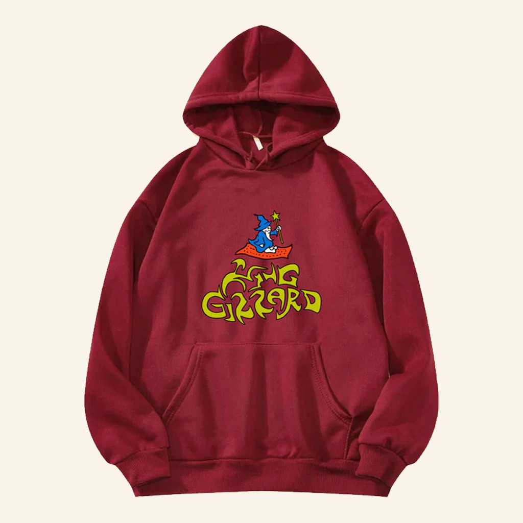 King Gizzard Merch King Gizzard And The Lizard Wizard Wizard Hoodie Gifts For Friends