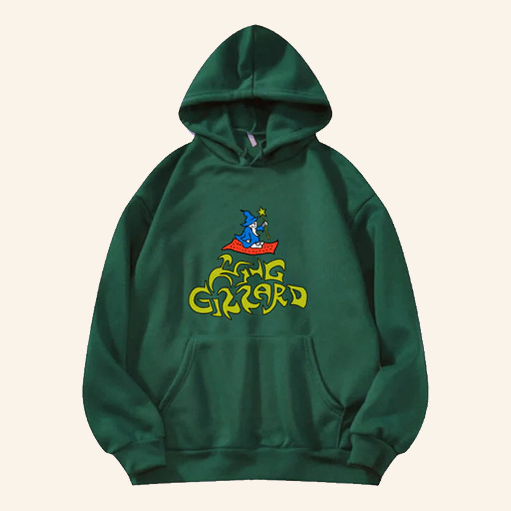 King Gizzard Merch King Gizzard And The Lizard Wizard Wizard Hoodie Xmas Gifts For Him