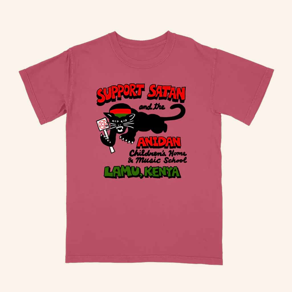 King Khan Merch Support Satan T-Shirt Birthday Present For Husband King Khan Merch Support Satan T-Shirt Birthday Present For Husband