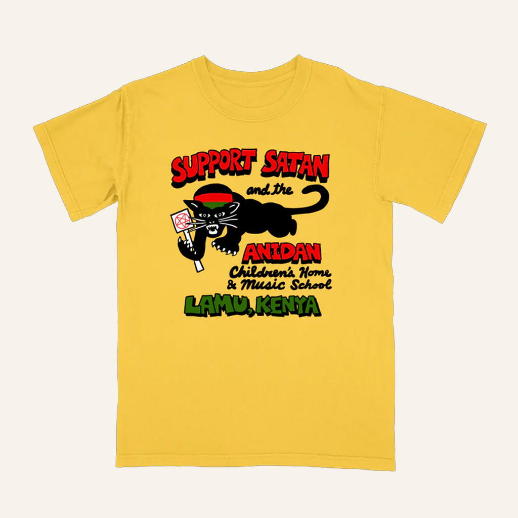 King Khan Merch Support Satan Yellow T-Shirt Christmas Ideas For Friend King Khan Merch Support Satan Yellow T-Shirt Christmas Ideas For Friend