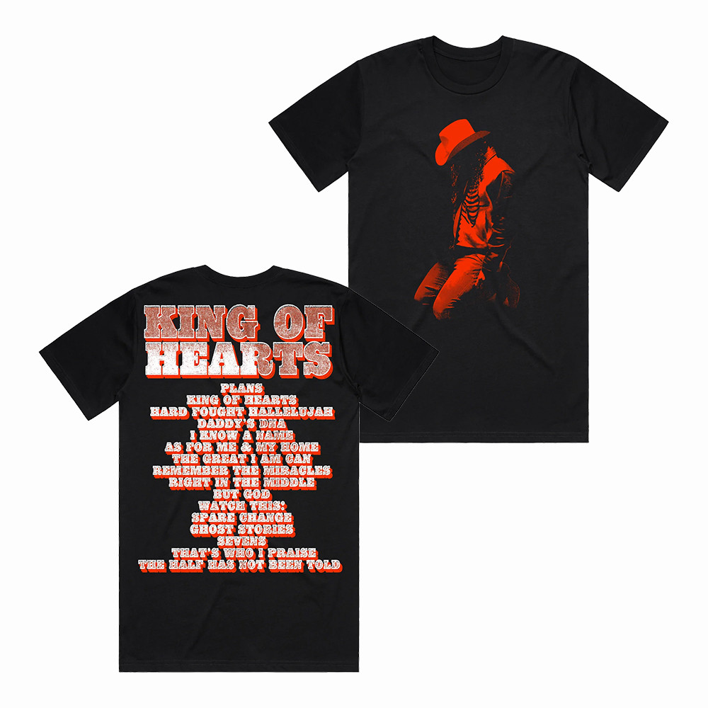 King Of Hearts Album Brandon Lake T-Shirt Music Concert Merch Best Gift For Brandon Lake Lovers