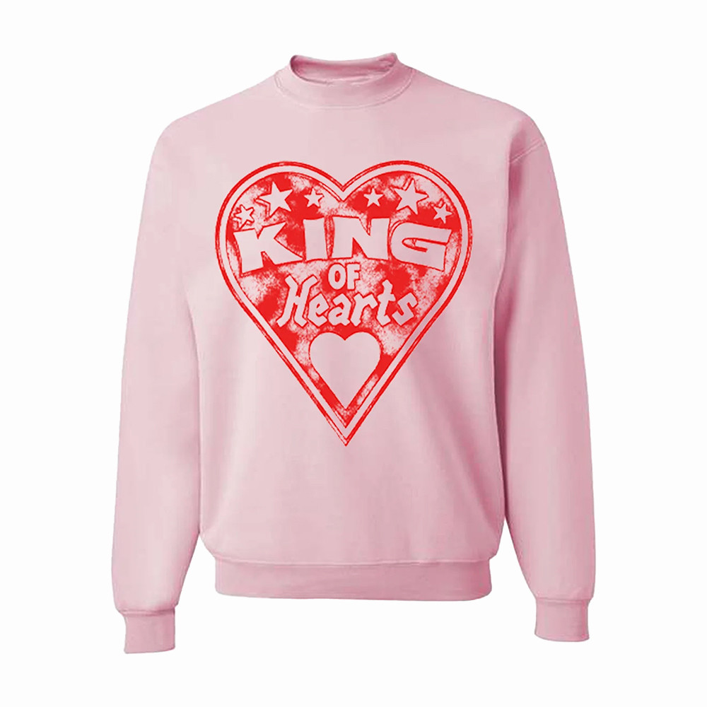 King Of Hearts Brandon Lake Sweatshirt Christian Music Apparel Brandon Lake Lover Gift For Her