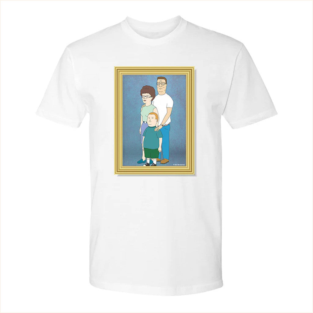 King Of The Hill Merch King of the Hill Family Portrait T-Shirt Present For Husband King Of The Hill Merch King of the Hill Family Portrait T-Shirt Present For Husband
