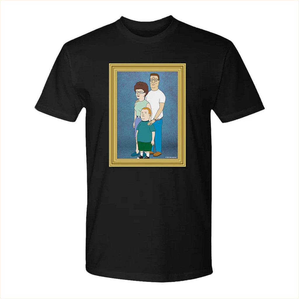King Of The Hill Merch King of the Hill Family Portrait T-Shirt Present For Husband King Of The Hill Merch King of the Hill Family Portrait T-Shirt Present For Husband