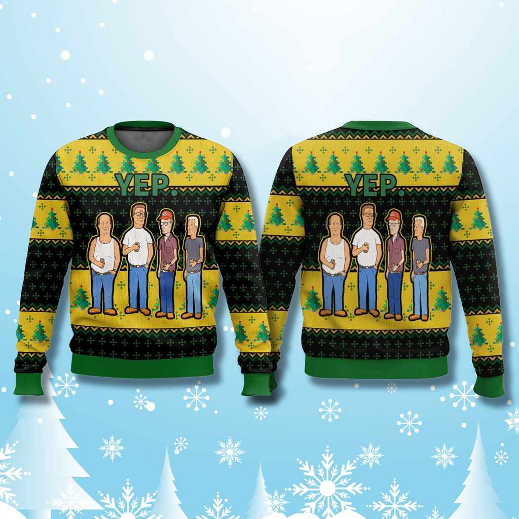 King Of The Hill Yep Team Ugly Christmas Sweater Christmas Presents For Him King Of The Hill Yep Team Ugly Christmas Sweater Christmas Presents For Him