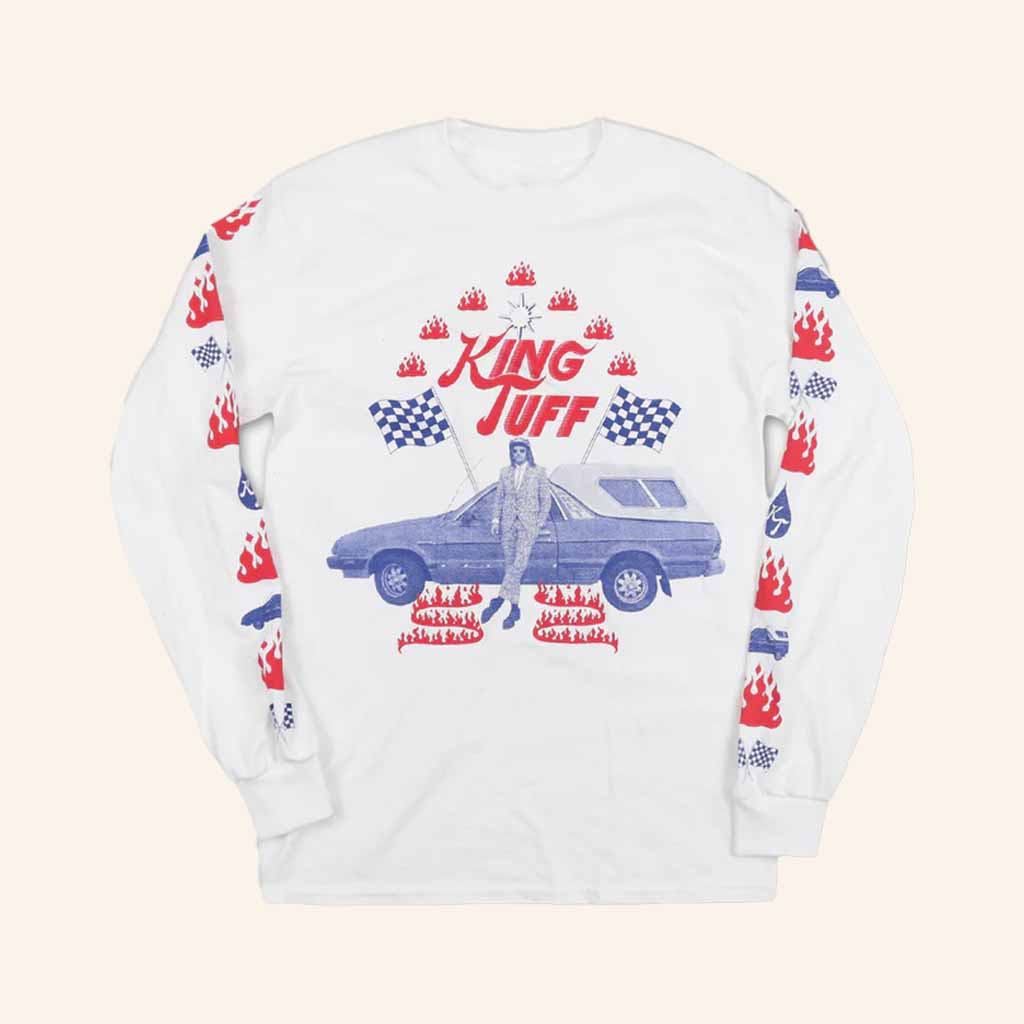 King Tuff Merch Blue 82 White Long Sleeve T-Shirt Unique Birthday Gift For Husband King Tuff Merch Blue 82 White Long Sleeve T-Shirt Unique Birthday Gift For Husband