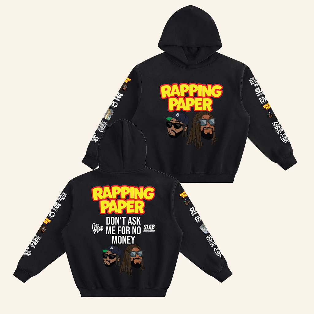 Kingchip Merch Rapping Paper Hoodie Gift Ideas For Rap Lovers