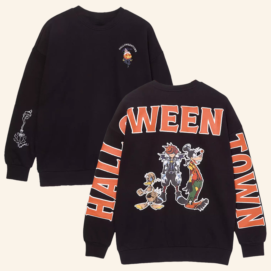Kingdom Hearts Merch Halloweentown Sweatshirt Unique Gifts For Husband Kingdom Hearts Merch Halloweentown Sweatshirt Unique Gifts For Husband