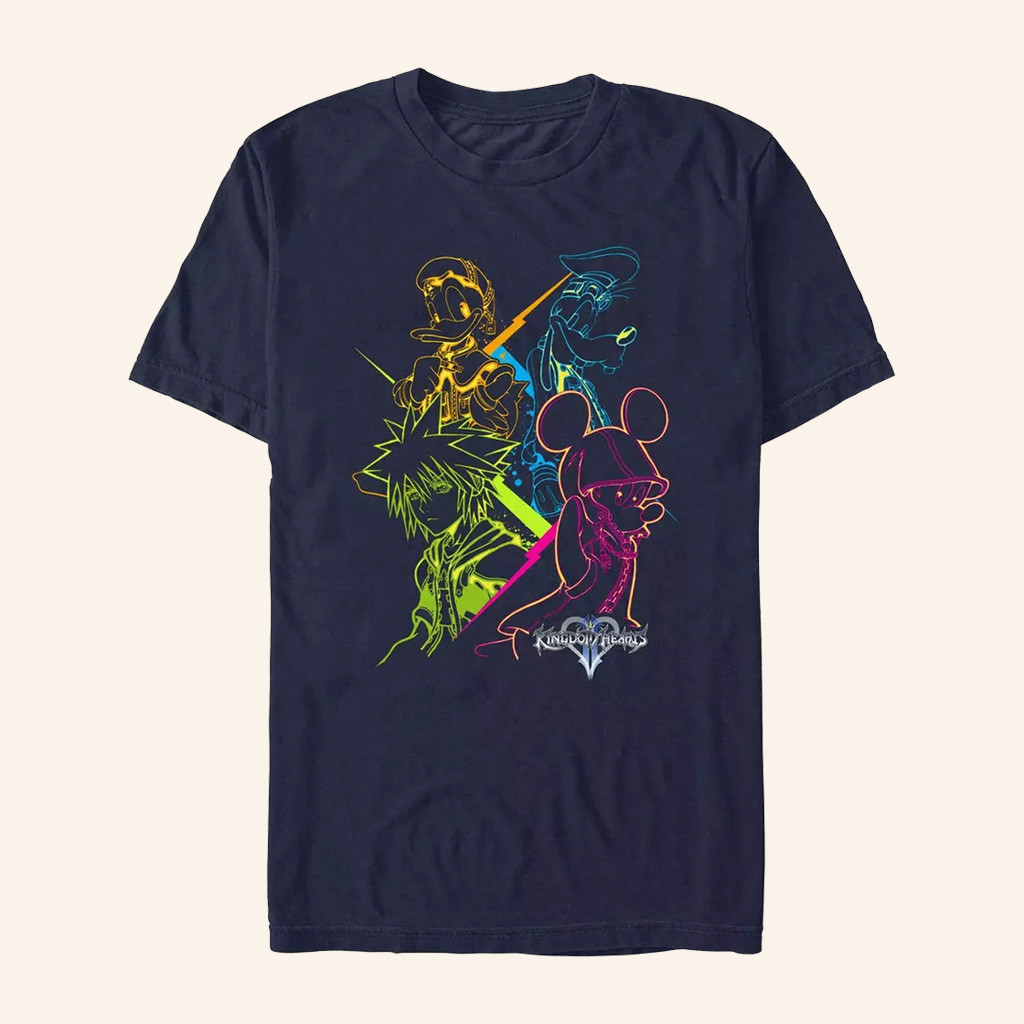 Kingdom Hearts Merch Kingdom Color T-Shirt Best Gifts For Boyfriend Kingdom Hearts Merch Kingdom Color T-Shirt Best Gifts For Boyfriend