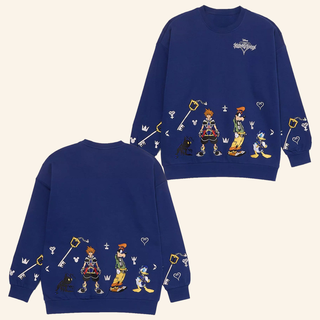 Kingdom Hearts Merch Kingdom Hearts Sweatshirt Best Gifts For Him Kingdom Hearts Merch Kingdom Hearts Sweatshirt Best Gifts For Him