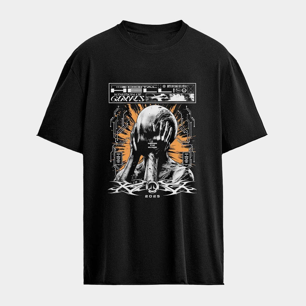 Kingdom Of Giants Digital Hell T-Shirt Kingdom Of Giants Merch Gifts For Band Fans