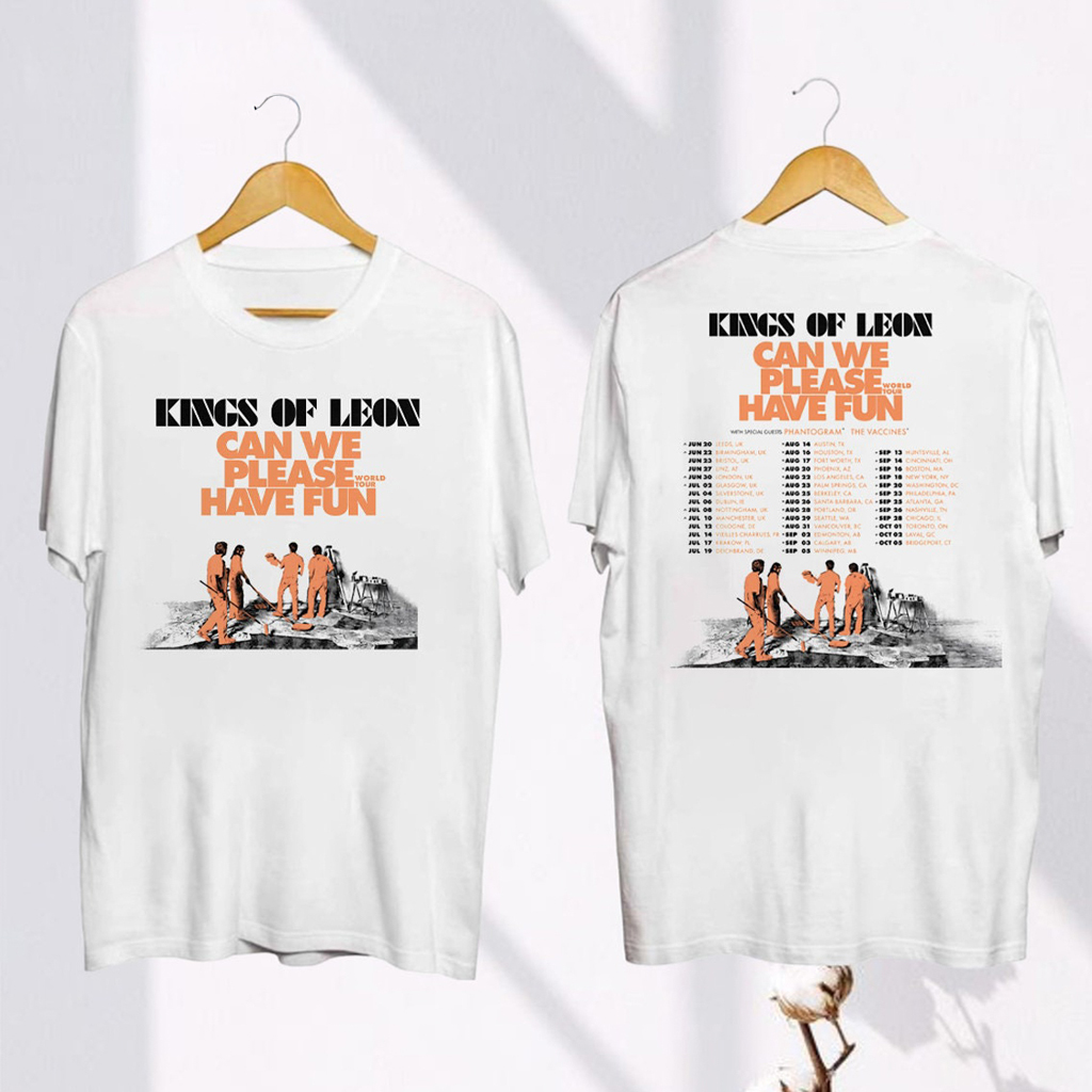 Kings Of Leon Can We Please Have Fun Tour Shirt Kings Of Leon Merch Music Gift Ideas For Guys