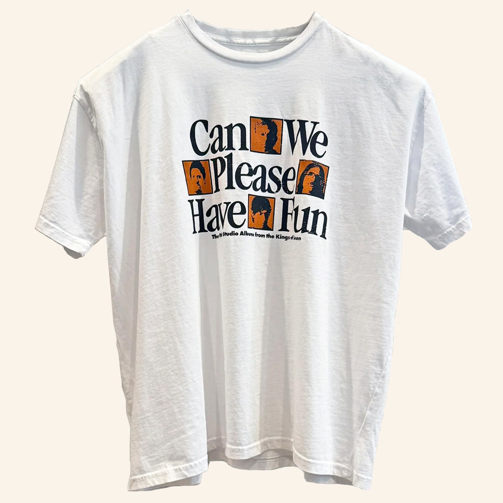 Kings Of Leon Merch CWPHF Faces Vintage T-Shirt Cool Gifts For Rock Lovers