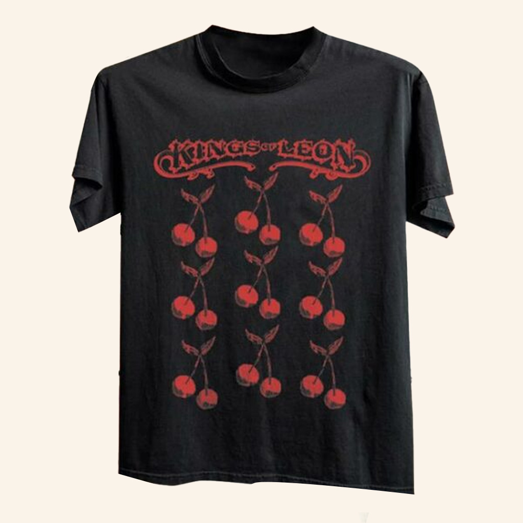 Kings Of Leon Merch Ep2 Cherries T-Shirt Christmas Gifts For Rock Fans