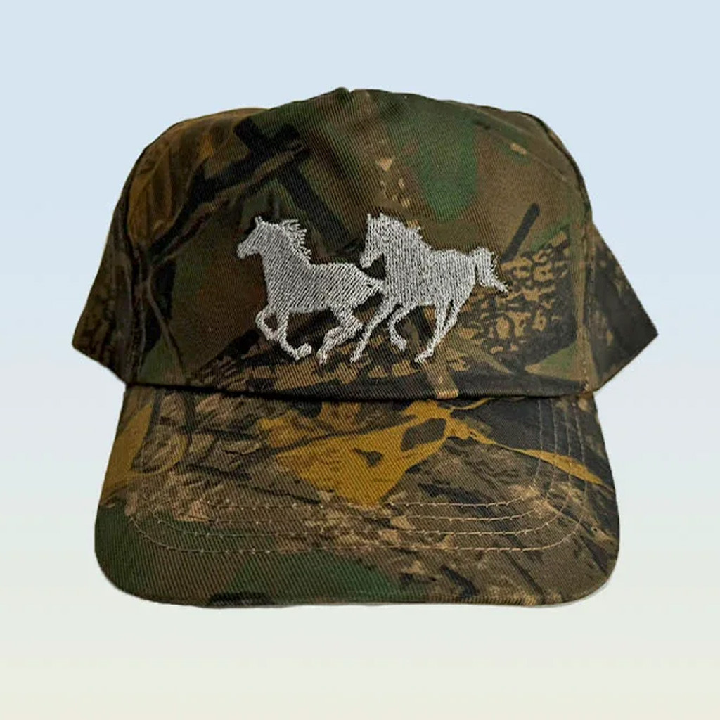 Kings Of Leon Merch Mustang Camo Hat Presents For Rock Music Lovers Kings Of Leon Merch Mustang Camo Hat Presents For Rock Music Lovers