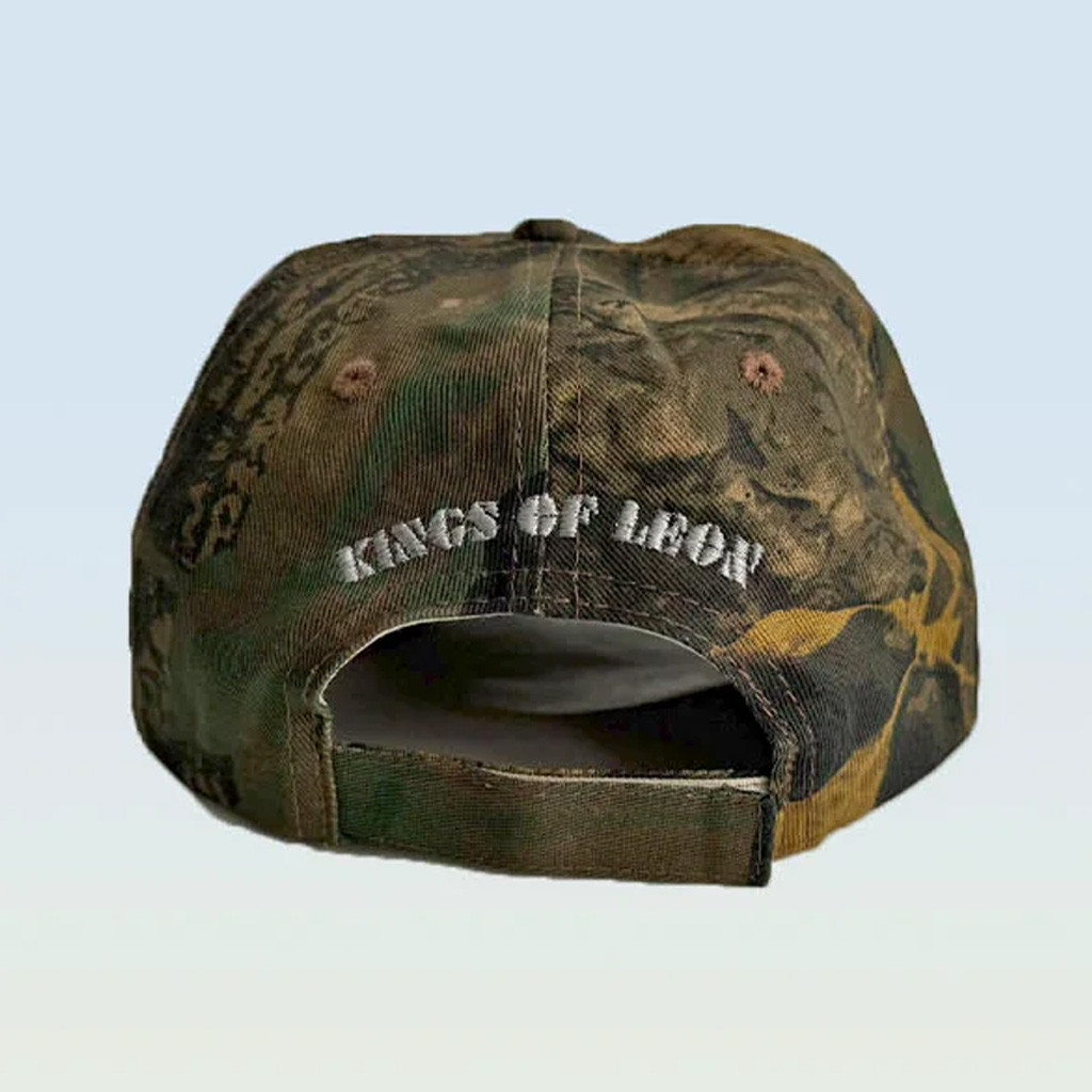Kings Of Leon Merch Mustang Camo Hat Presents For Rock Music Lovers Kings Of Leon Merch Mustang Camo Hat Presents For Rock Music Lovers