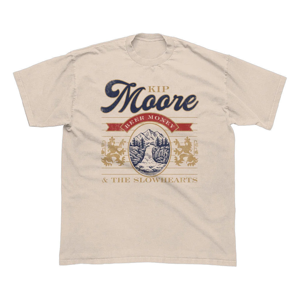 Kip Moore Merch Tour 2025 Beer Money T-Shirt Presents For Music Lovers