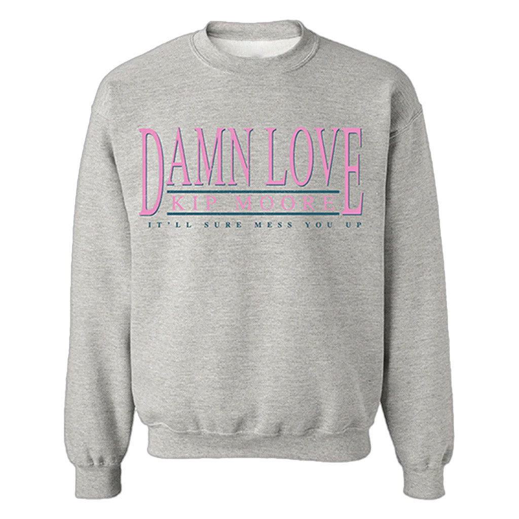 Kip Moore Merch Tour 2025 Damn Love Crewneck Sweatshirt Cool Gifts For Music Lovers Kip Moore Merch Tour 2025 Damn Love Crewneck Sweatshirt Cool Gifts For Music Lovers