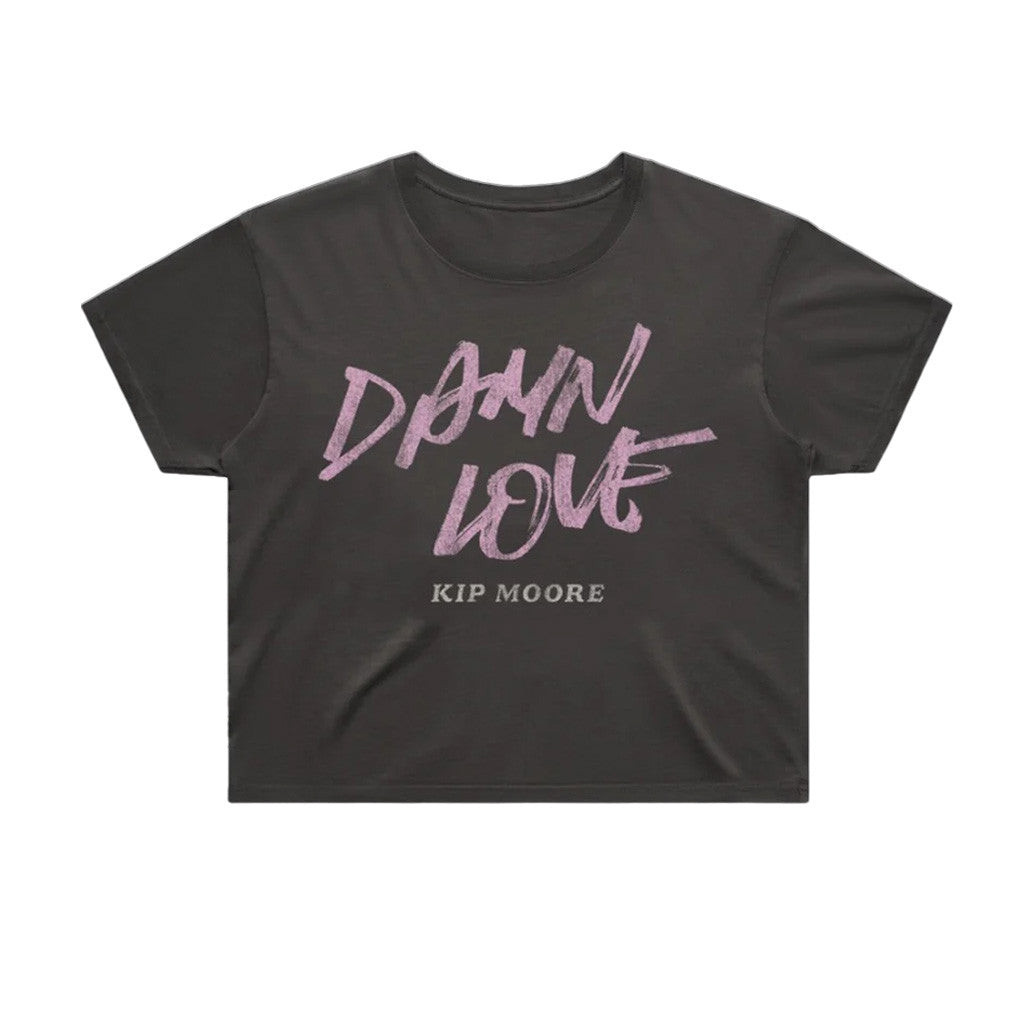 Kip Moore Merch Tour 2025 Damn Love Cropped T-Shirt Gifts For Girlfriend Kip Moore Merch Tour 2025 Damn Love Cropped T-Shirt Gifts For Girlfriend