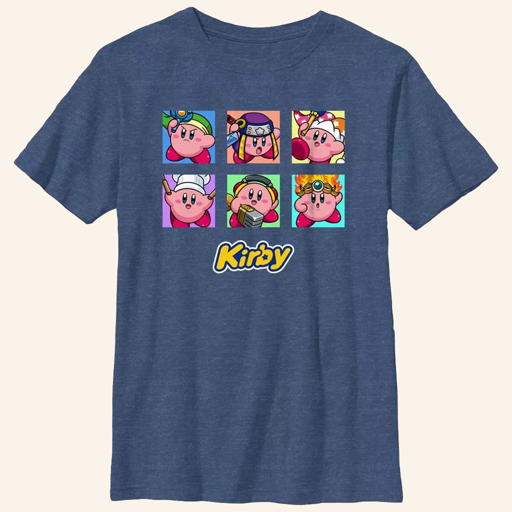 Kirby Merch Kirby Costumes T-Shirt Birthday Gifts Ideas For Him
