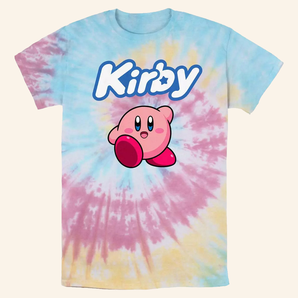 Kirby Merch Kirby Pose Tie Dye T-Shirt Birthday Gifts For Besties Kirby Merch Kirby Pose Tie Dye T-Shirt Birthday Gifts For Besties