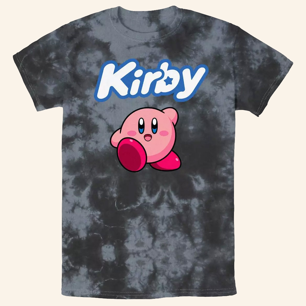 Kirby Merch Kirby Pose Tie Dye T-Shirt Great Gifts For Brothers