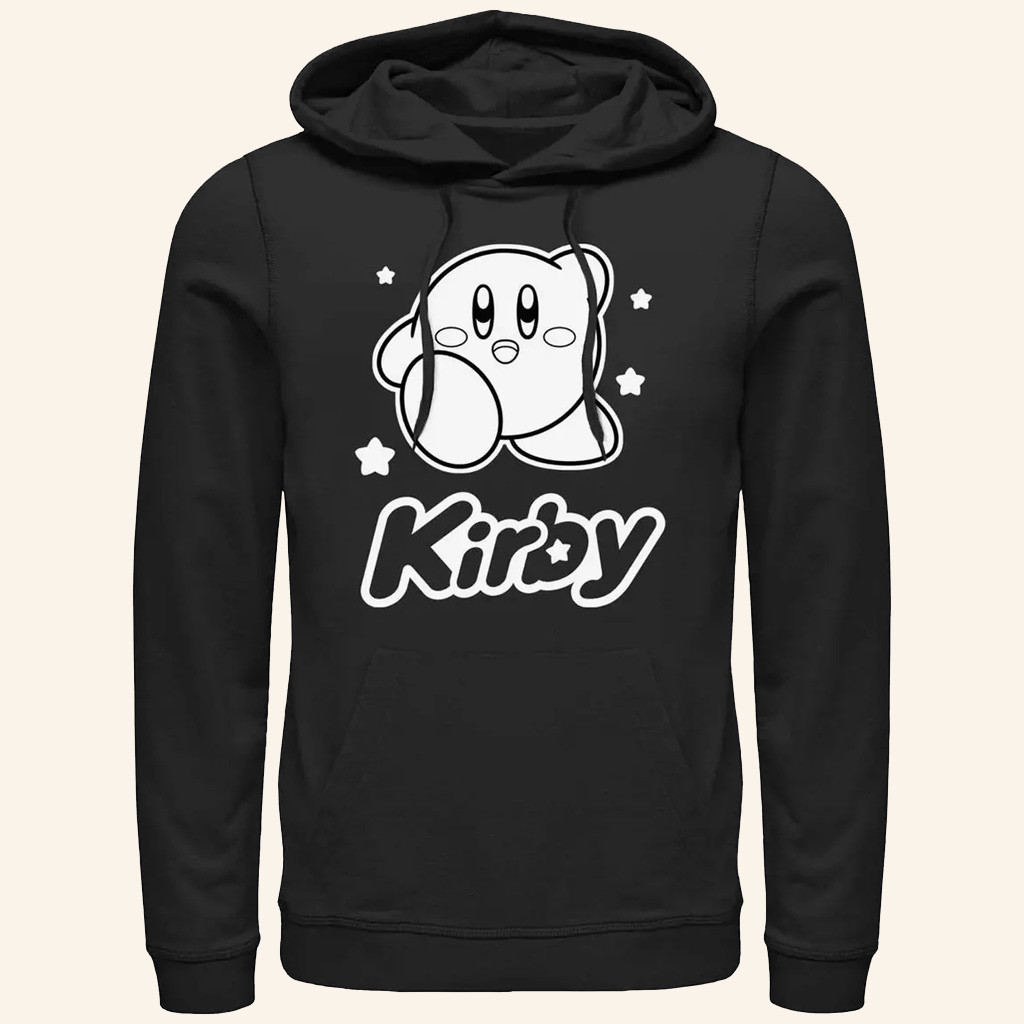 Kirby Merch Kirby Star Pose Hoodie Cool Gifts For Girlfriend