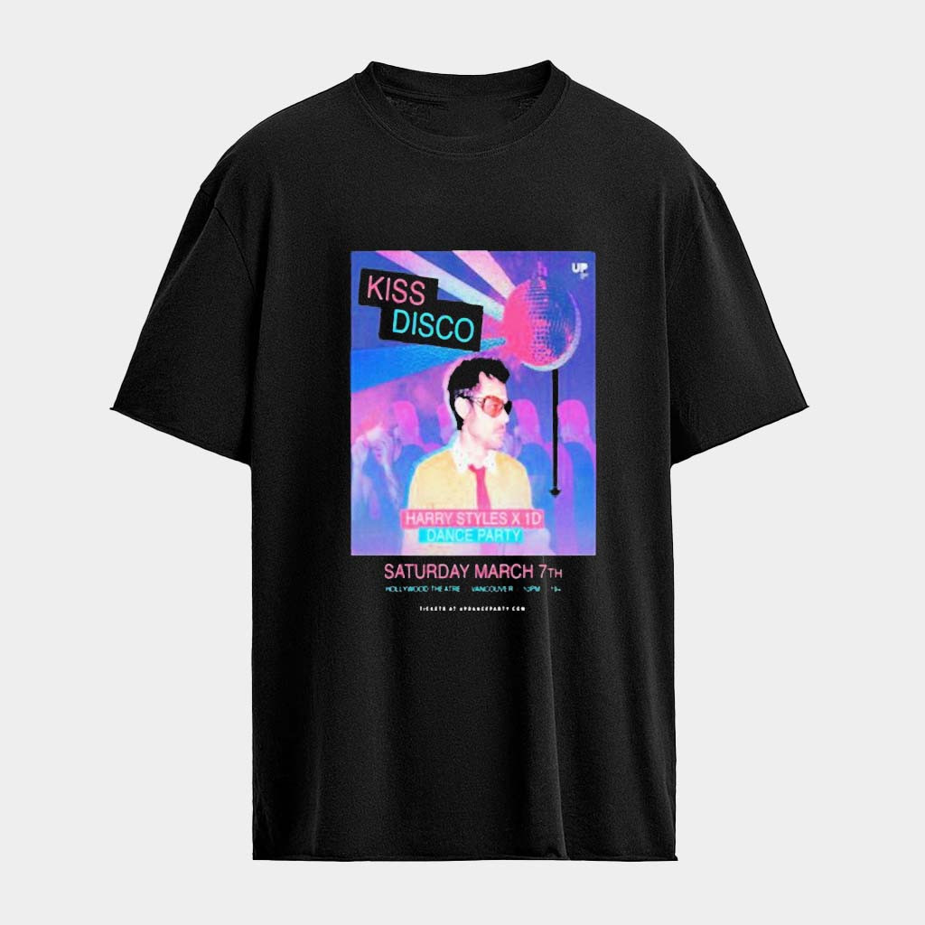 Kiss Disco Hollywood Theatre Vancouver BC March 7 2026 T-shirt Gifts For Fans