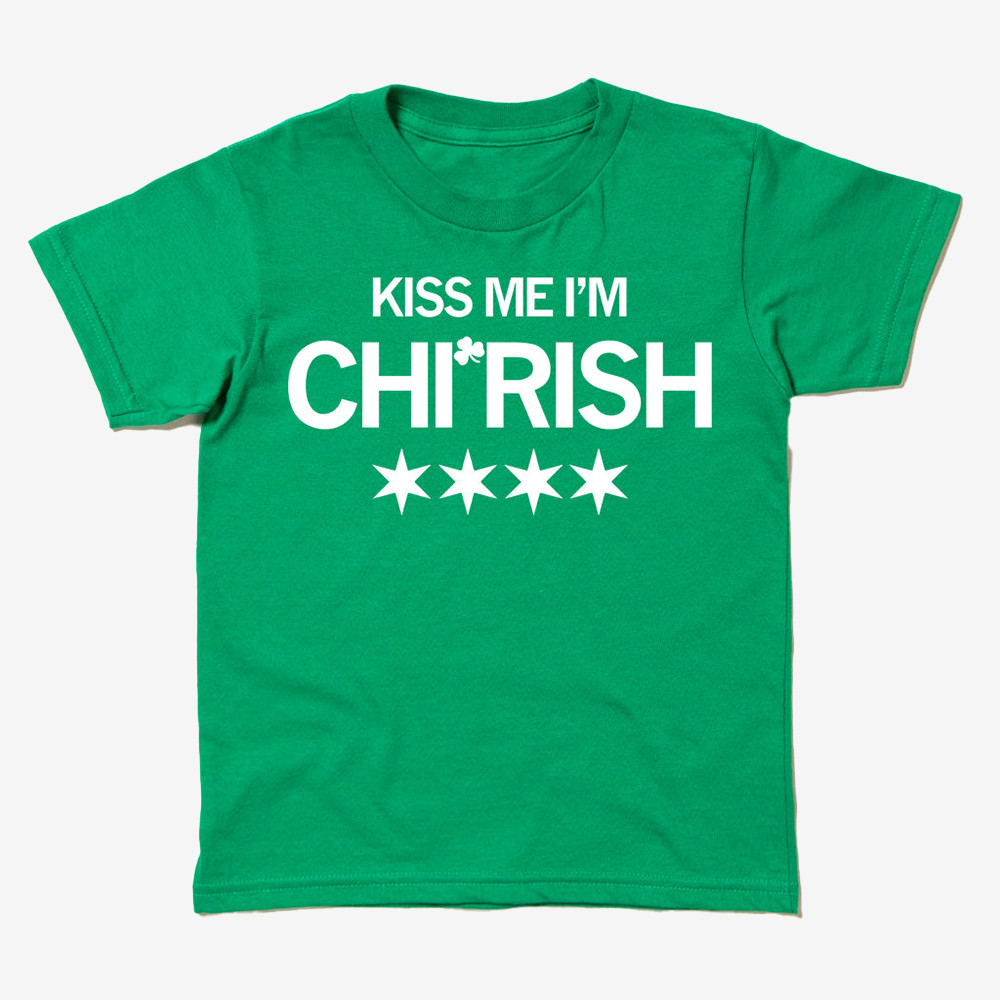 Kiss Me I'm Chirish T-Shirt St Patrick's Day Clothes St Patrick's Day Outfit