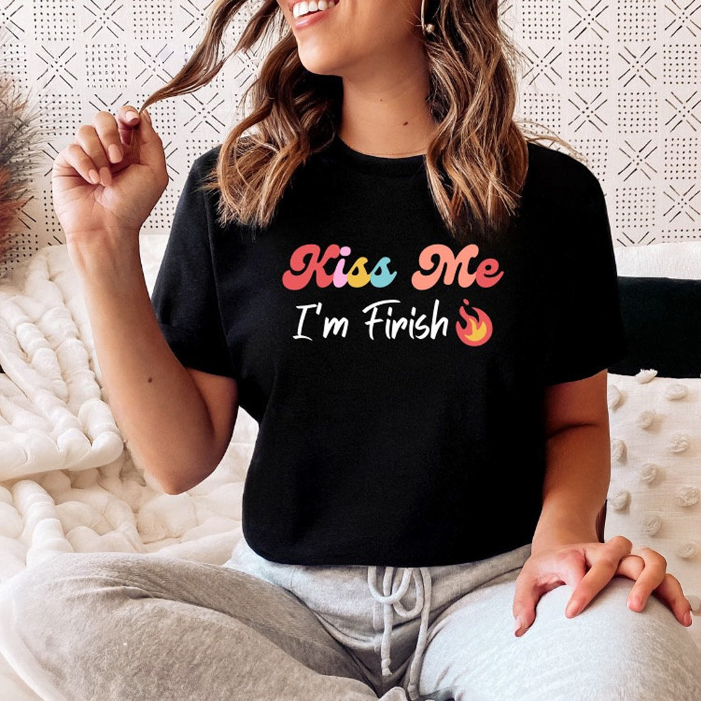 Kiss Me Im Firish Shirt Elemental Movie Merch Best Gifts For Girlfriend Kiss Me Im Firish Shirt Elemental Movie Merch Best Gifts For Girlfriend