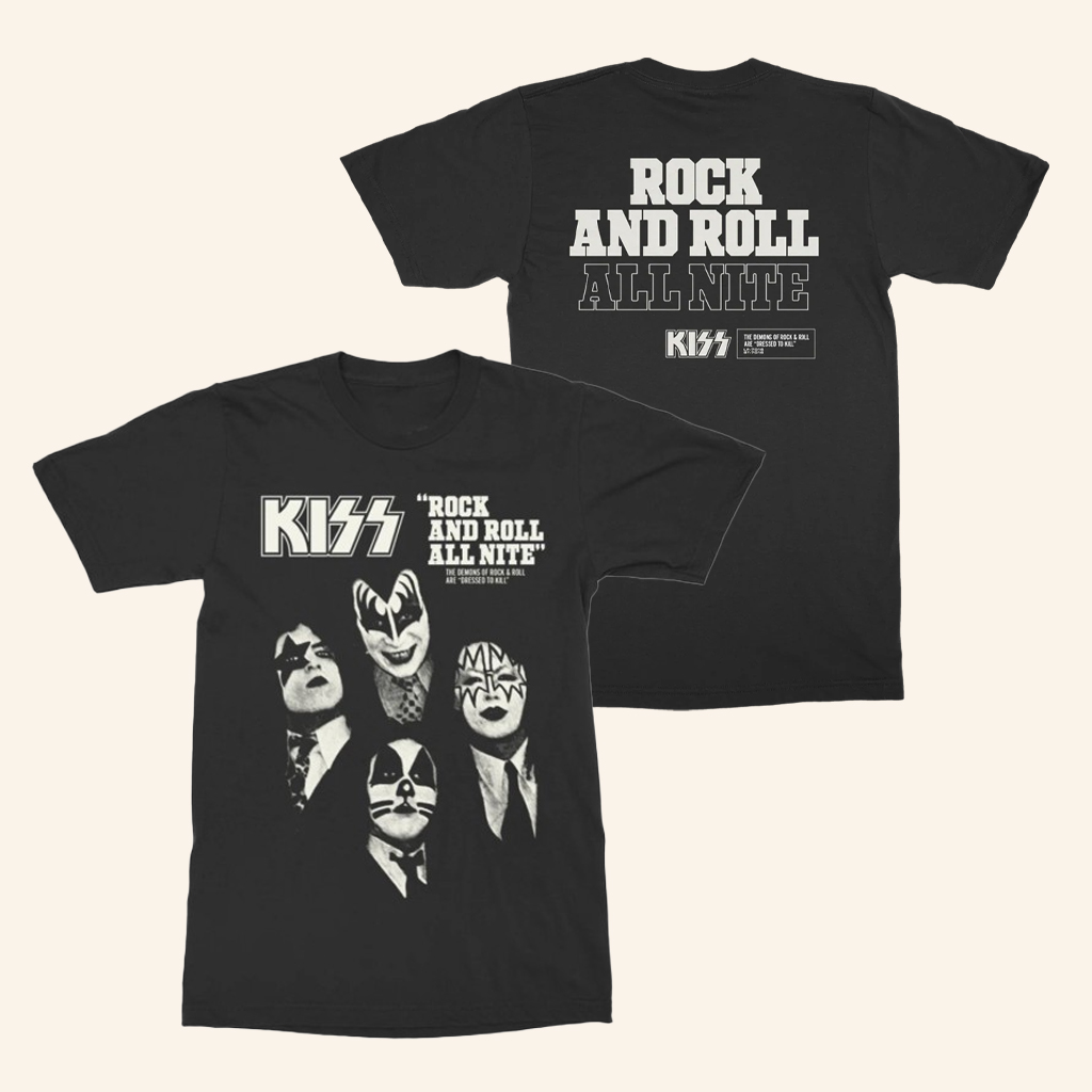 Kiss Merch Rock And Roll All Nite DTK T-Shirt Best Gifts For Music Lovers