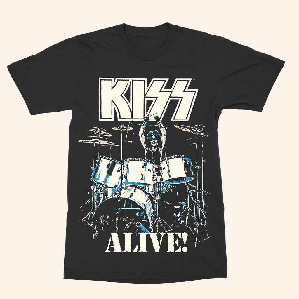 Kissonline Merch The Catman Alive T-Shirt Gifts For Rock Music Lovers Kissonline Merch The Catman Alive T-Shirt Gifts For Rock Music Lovers