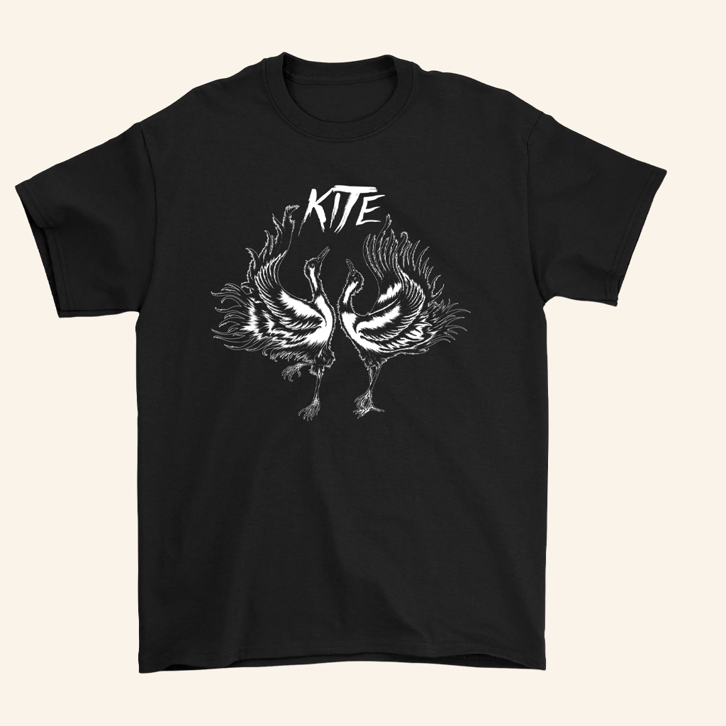 Kitehq Merch Cranes By Ragnar Persson Black T-Shirt Gift Ideas For Husband Kitehq Merch Cranes By Ragnar Persson Black T-Shirt Gift Ideas For Husband