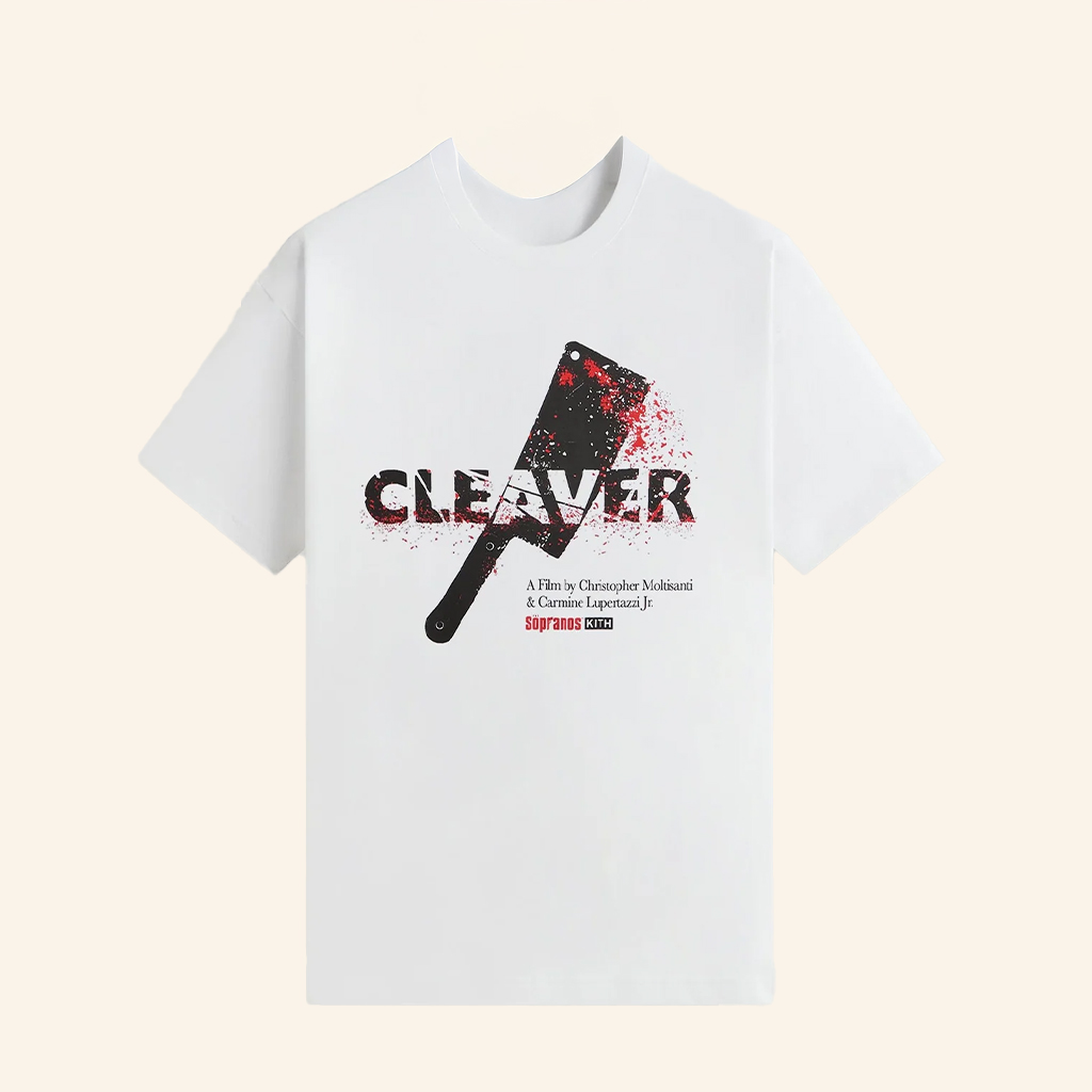 Kith For The Sopranos Cleaver Knife T-Shirt The Sopranos Merch Gifts For Husband