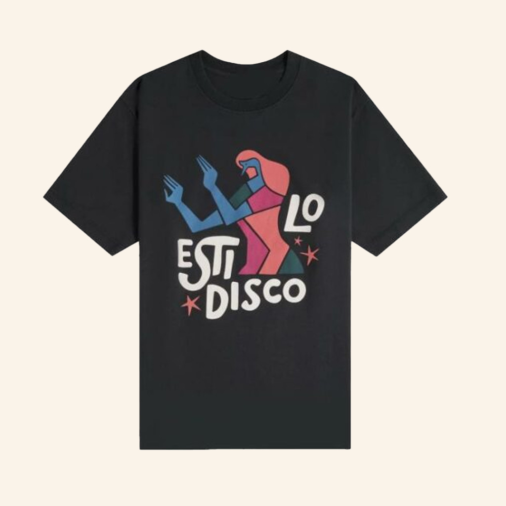 Kith Merch By Parra Estilo Disco T-Shirt Christmas Presents For Friend Kith Merch By Parra Estilo Disco T-Shirt Christmas Presents For Friend