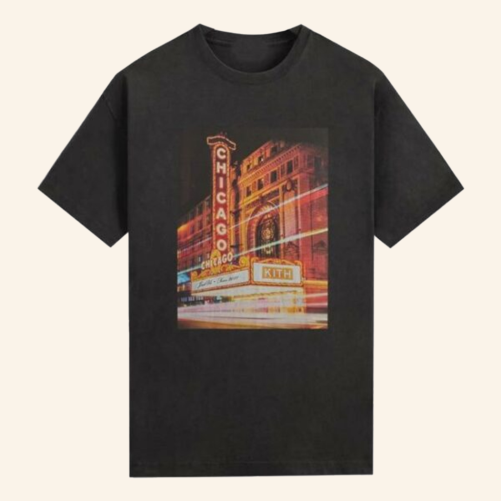 Kith Merch Kith Chicago Lights Vintage T-Shirt Christmas Gifts For Husband Kith Merch Kith Chicago Lights Vintage T-Shirt Christmas Gifts For Husband