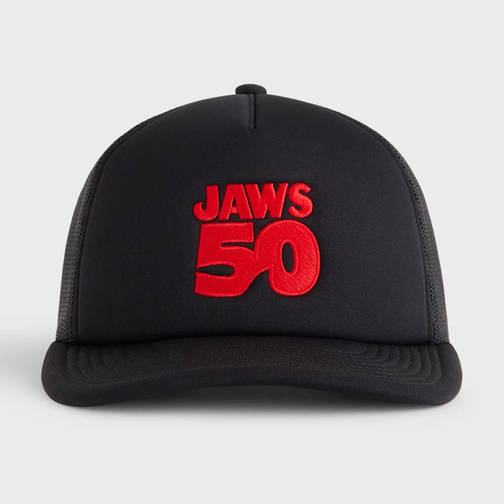 Kith Merch Kith For Jaws 50th Trucker Hat Embroidered Gifts For Movie Fans Kith Merch Kith For Jaws 50th Trucker Hat Embroidered Gifts For Movie Fans