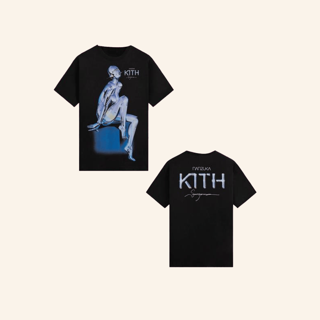 Kith Merch Kith For Nanzuka Gallery Sorayama Model A T-Shirt Best Gifts For Girlfriend Kith Merch Kith For Nanzuka Gallery Sorayama Model A T-Shirt Best Gifts For Girlfriend