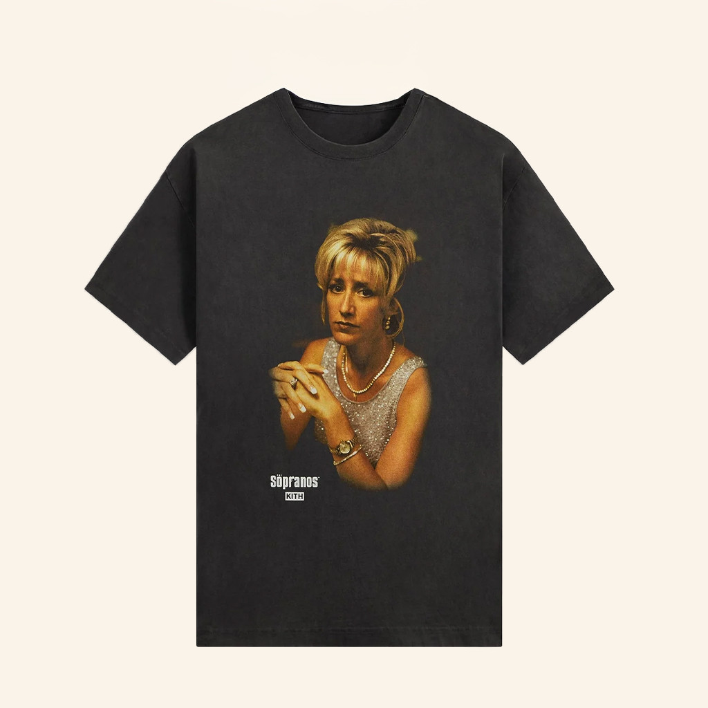 Kith Merch Kith For The Sopranos Carmela Vignette Vintage T-Shirt The Sopranos Merch