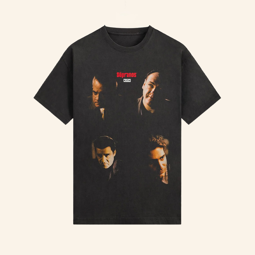Kith Merch Kith For The Sopranos Characters Vignette Shirt The Sopranos Merch Gifts For Fans