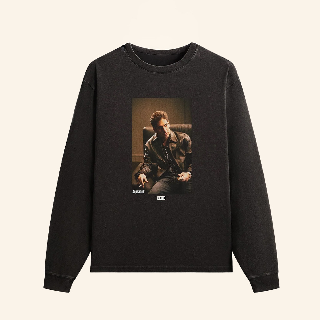 Kith Merch Kith For The Sopranos Christopher Long Sleeve Shirt The Sopranos Merch Fan Gifts